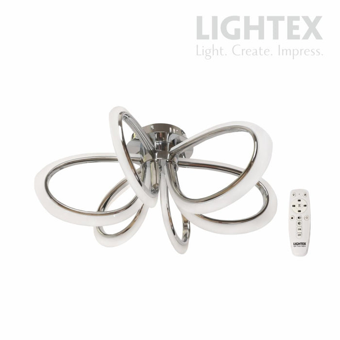 LED ПОЛИЛЕЙ OLYMPIA 78W ХРОМ LIGHTEX