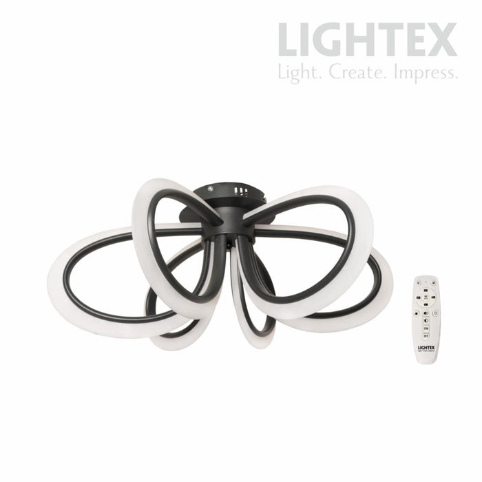 LED ПОЛИЛЕЙ OLYMPIA 78W ЧЕРЕН LIGHTEX
