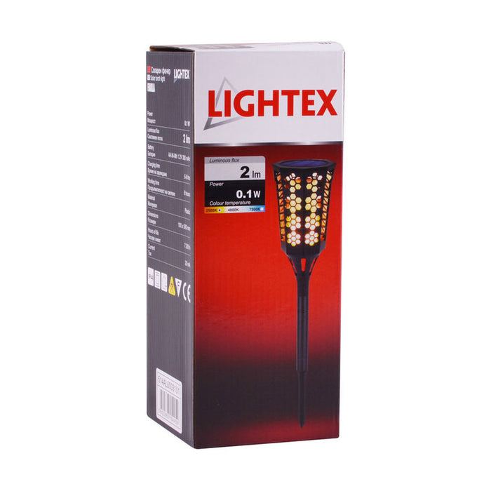 LED СОЛАРЕН ФЕНЕР 0.1W IP44 LIGHTEX FAKLA
