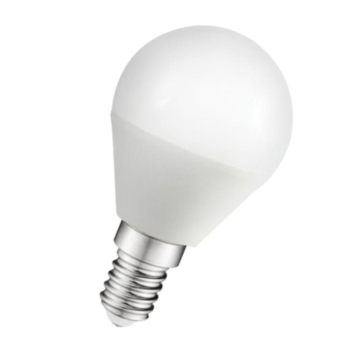 LED ЛАМПА PLASTIC 5W 220V E14 МАТ 6500K