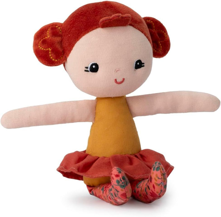 Детска чанта с кукла Lilliputiens - Adèle, червена