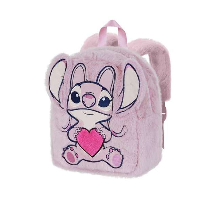 Детска раница Lilo & Stitch Angel Розов 30 x 25 x 15 cm