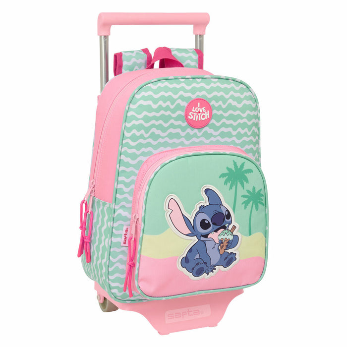 Училищна чанта Lilo & Stitch Ice cream Розов 26 x 11 x 67 cm 26 x 34 x 11 cm