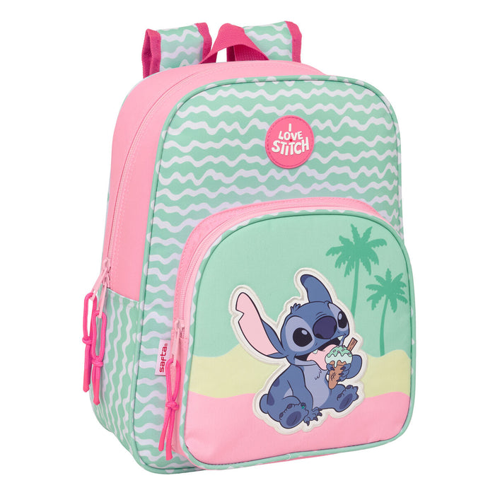 Училищна чанта Lilo & Stitch Ice cream Розов 26 x 34 x 11 cm