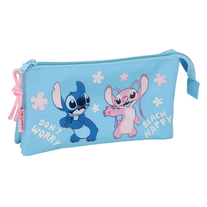 Пътническа Чанта Lilo & Stitch Happy Небесно синьо 22 x 12 x 3 cm