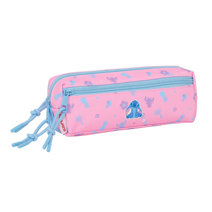 Пътническа Чанта Lilo & Stitch Bright Розов 22 x 8,5 x 6 cm