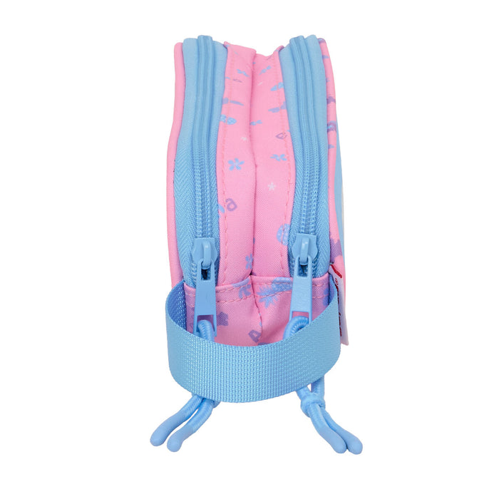 Пътническа Чанта Lilo & Stitch Bright Розов 21 x 8 x 6 cm