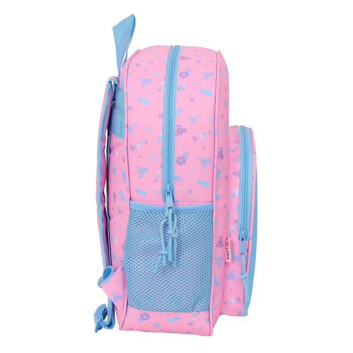 Училищна чанта Lilo & Stitch Bright Розов 32 x 38 x 12 cm