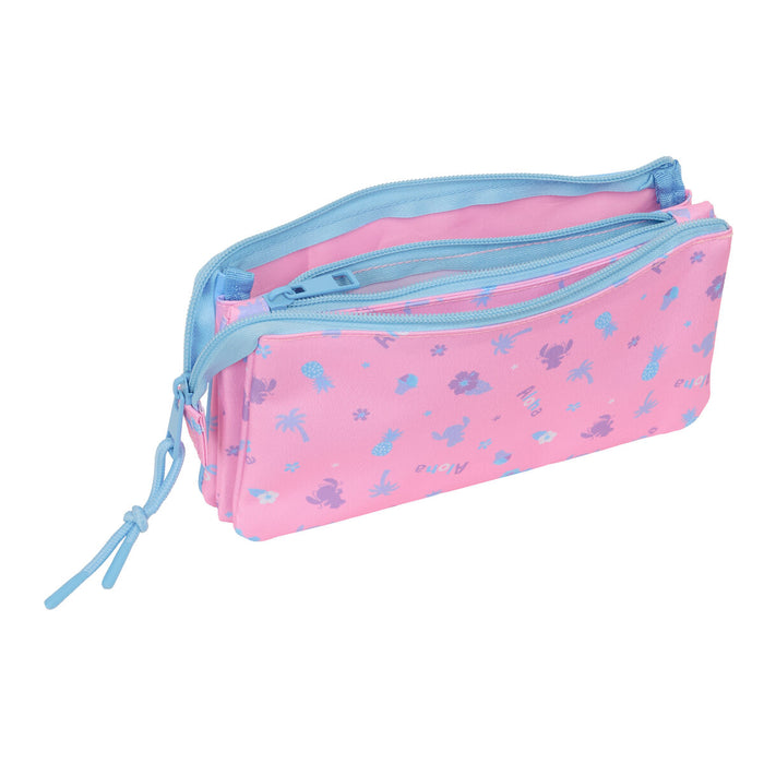 Пътническа Чанта Lilo & Stitch Bright Розов 22 x 12 x 3 cm