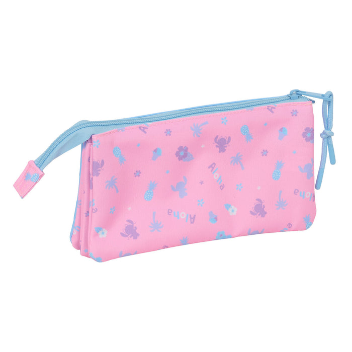 Пътническа Чанта Lilo & Stitch Bright Розов 22 x 12 x 3 cm