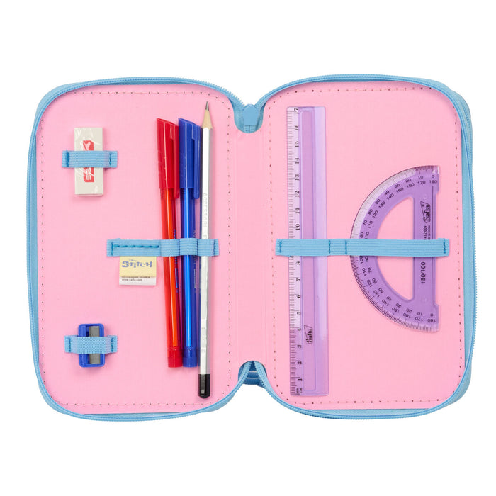 Пътническа Чанта Lilo & Stitch Bright Светло розово 12,5 x 19,5 x 5,5 cm 37 Части