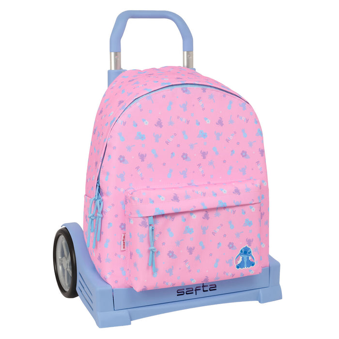Училищна чанта Lilo & Stitch Bright Розов 33 x 42 x 15 cm