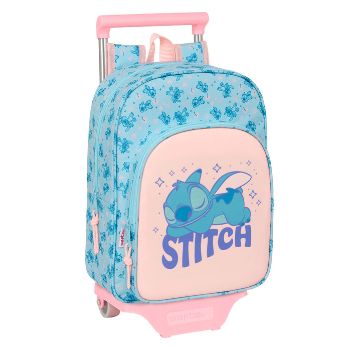Училищна чанта Lilo & Stitch Ohana Син 26 x 11 x 67 cm 26 x 34 x 11 cm