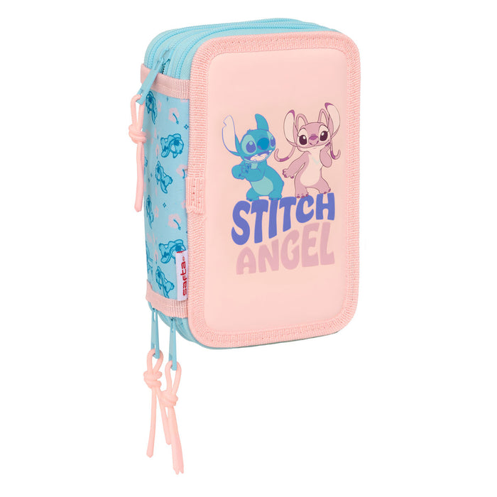 Пътническа Чанта Lilo & Stitch Ohana Син 12,5 x 19,5 x 5,5 cm 37 Части