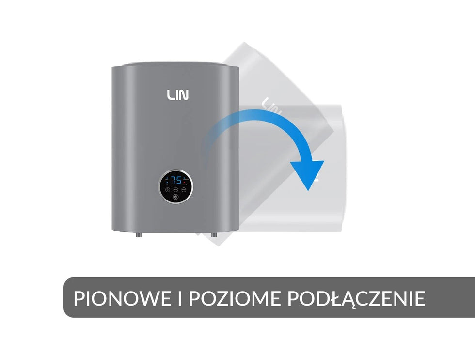 Електрически бойлер LIN LIFVD1SMGY 30L UNIVERSAL сив