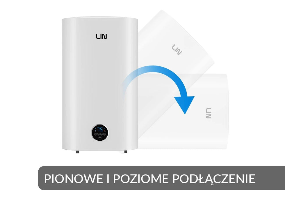 LIN LIFVD1SMWH 80L UNIVERSAL бял електрически бойлер с WiFi
