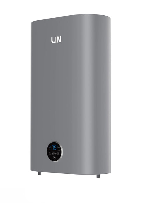 Електрически бойлер LIN LIFVD1SMGY 80L UNIVERSAL, сив, с Wi-Fi