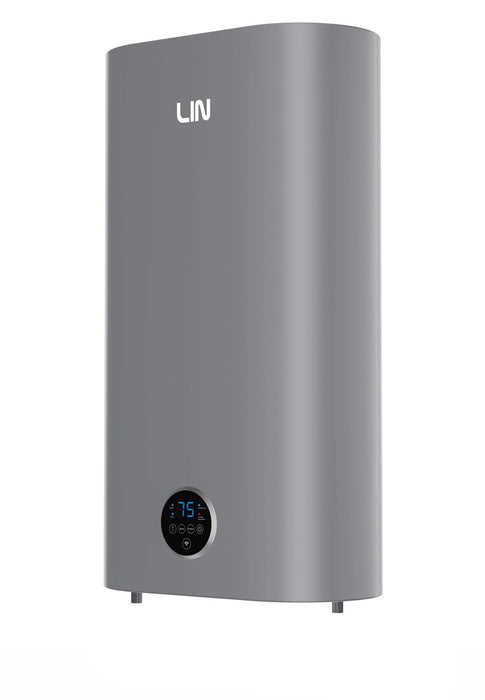 Електрически бойлер LIN LIFVD1SMGY 100L UNIVERSAL, сив, WiFi