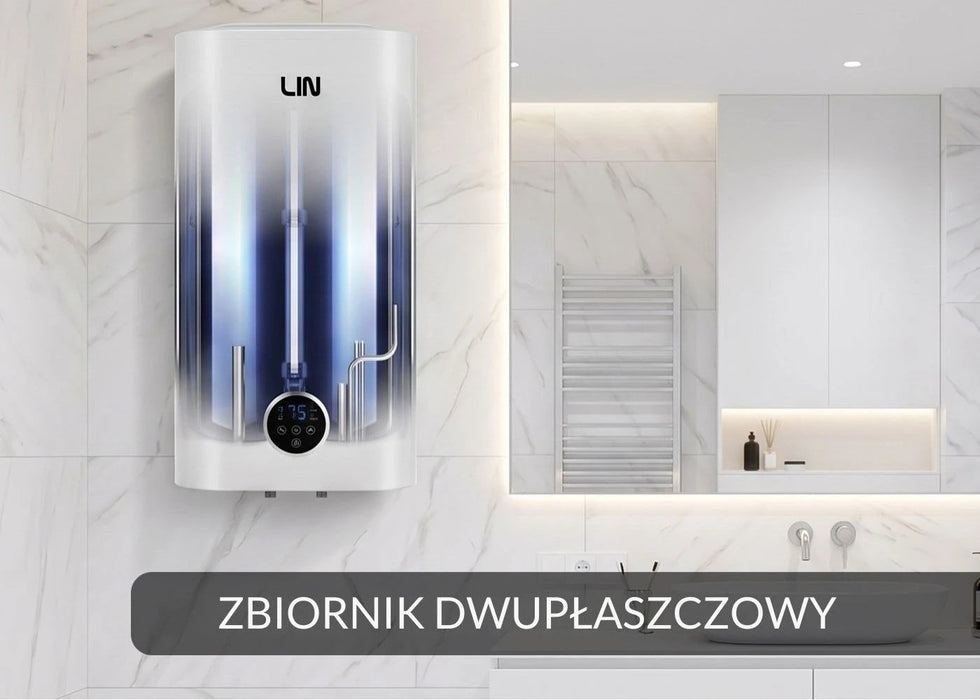 Електрически бойлер LIN LIFVD1SMWH 50L SMART бял