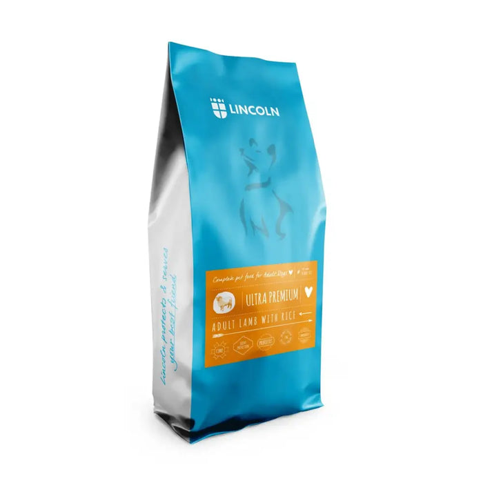 LINCOLN Ultra premium Средно и голямо агнешко с ориз - суха