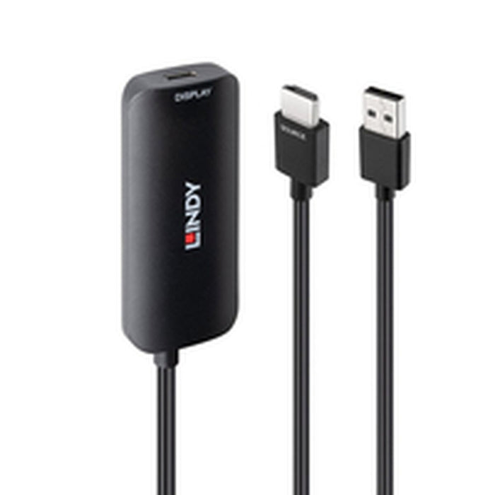 Адаптер за HDMI към DVI LINDY Черен 20 cm
