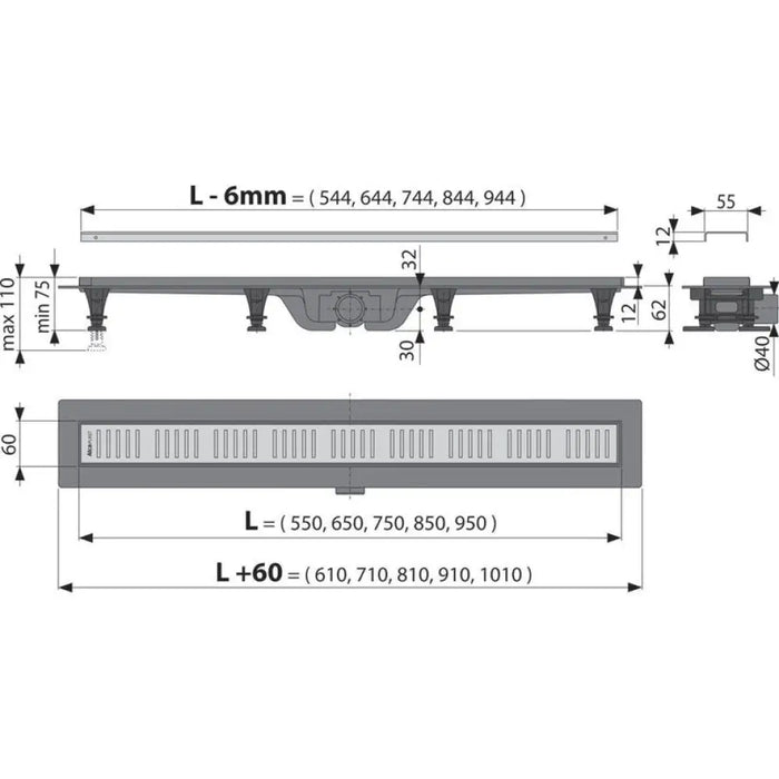 ЛИНЕЕН СИФОН ALCA APZ10-750M