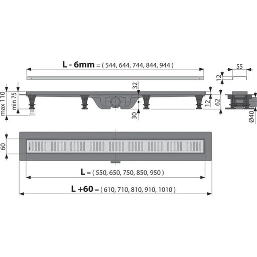 ЛИНЕЕН СИФОН ALCA APZ10-550M