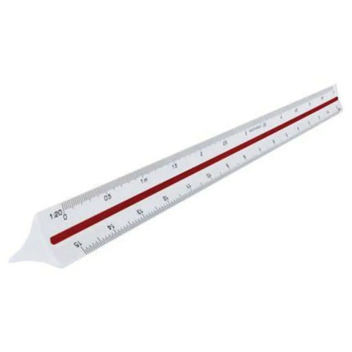 Линия Maped Бял 30 cm (5 броя)