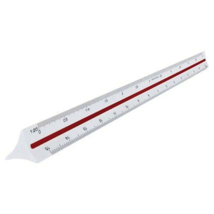 Линия Maped Бял 30 cm (5 броя)