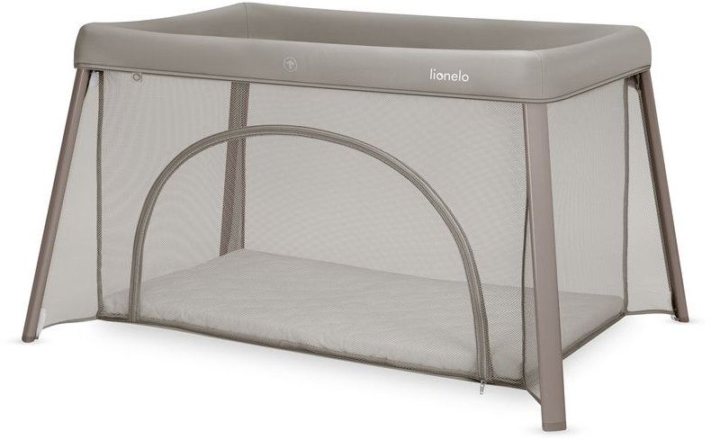 Сгъваема бебешка кошара Lionelo - Mila, Beige Taupe