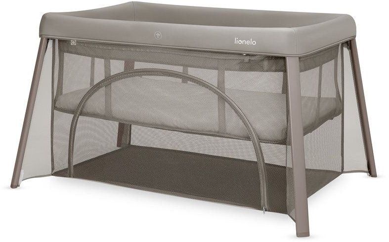 Сгъваема бебешка кошара Lionelo - Mila, Beige Taupe