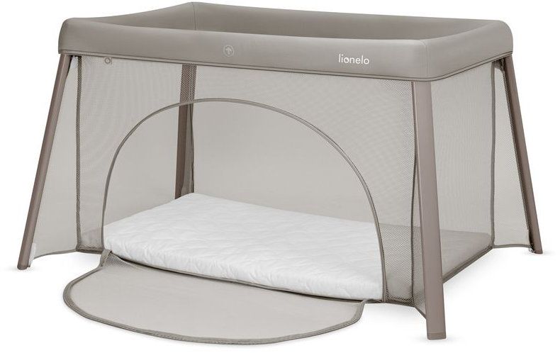Сгъваема бебешка кошара Lionelo - Mila, Beige Taupe