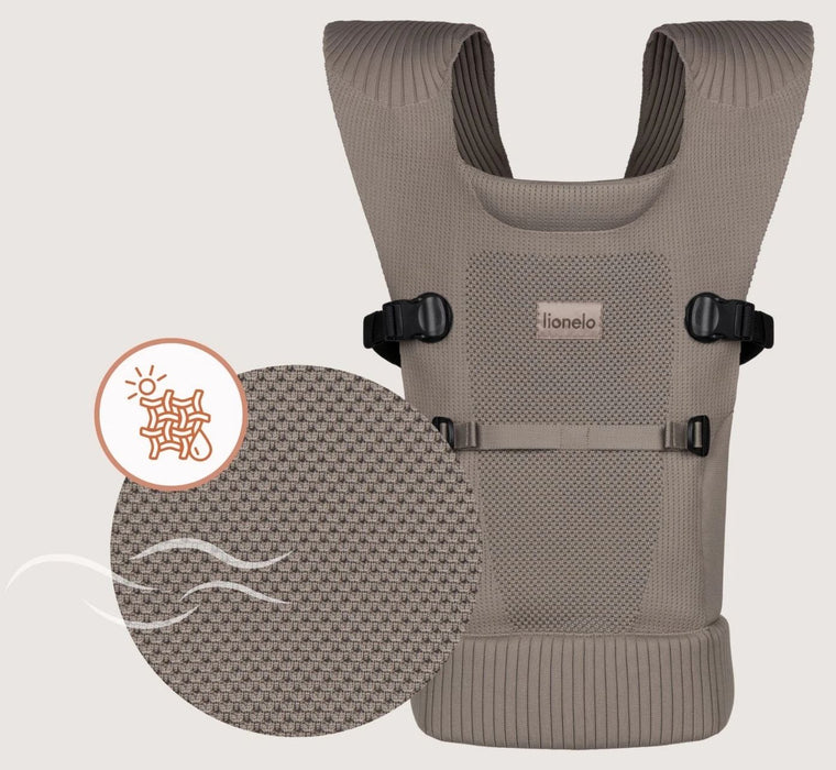 Ергономична раница за бебе Lionelo - Mabel, Beige Taupe