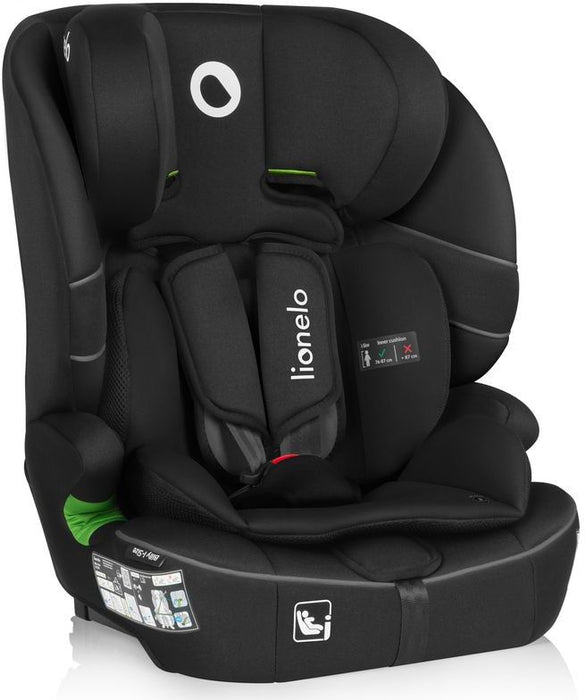 Стол за кола Lionelo - Billy, i-Size, с Isofix, 76-150 cm, Black Carbon