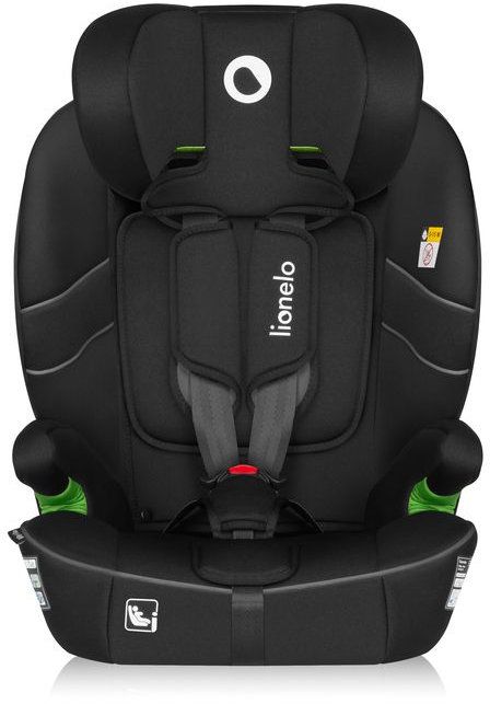 Стол за кола Lionelo - Billy, i-Size, с Isofix, 76-150 cm, Black Carbon
