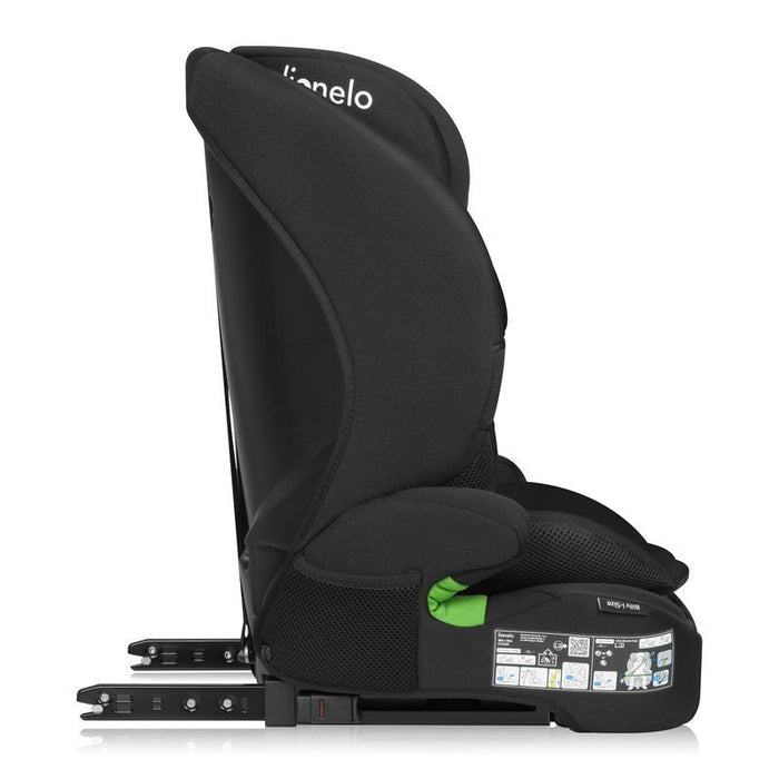 Стол за кола Lionelo - Billy, i-Size, с Isofix, 76-150 cm, Black Carbon