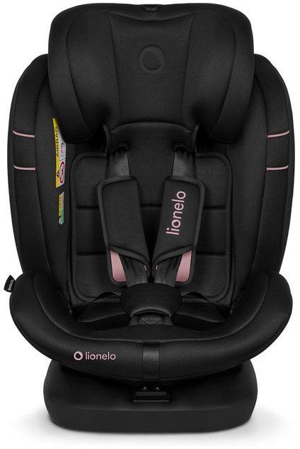 Стол за кола Lionelo - Bastiaan One, 360°, i-Size, с IsoFix, 40-150 cm, Pink Rose