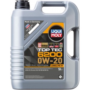 LIQUI MOLY TOP TEC 6200 LONGLIFE IV 0W-20 5L