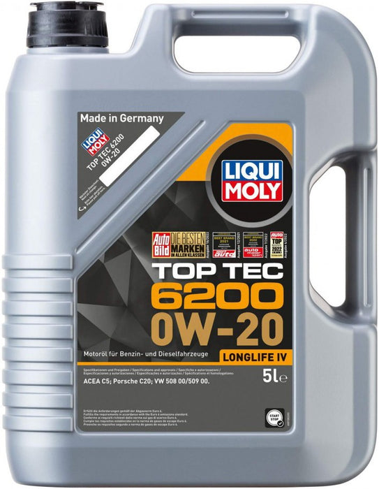 LIQUI MOLY TOP TEC 6200 LONGLIFE IV 0W-20 5L