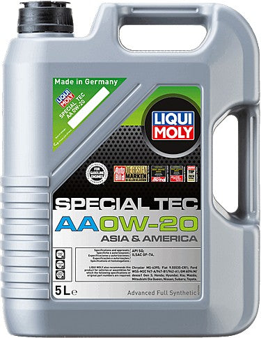 LIQUI MOLY SPECIAL TEC AA 0W-20 5L