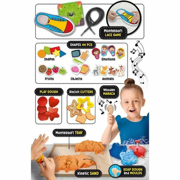 Образователна Игра Lisciani Giochi Montessori Box (FR)