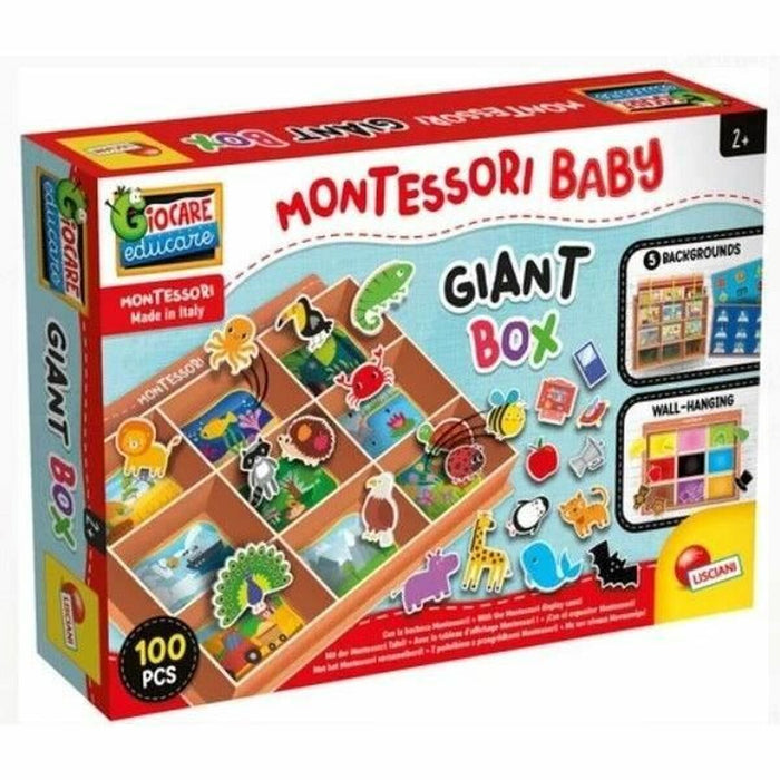 Образователна Игра Lisciani Giochi Montessori Baby Giant Box