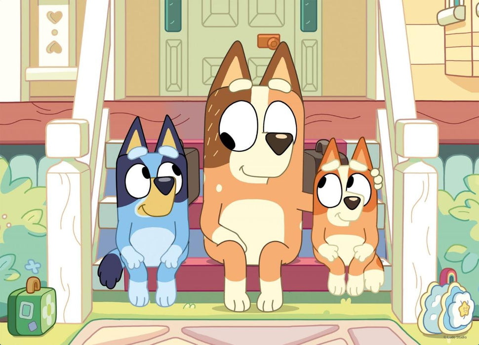 ДВУЛИЦЕВ ПЪЗЕЛ BLUEY 24 ЧАСТИ LISCIANI