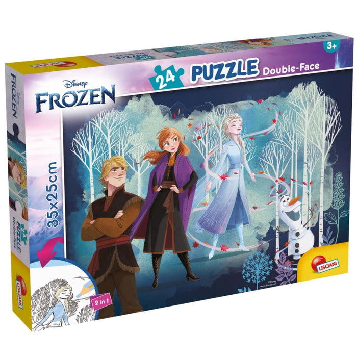 ДВУЛИЦЕВ ПЪЗЕЛ FROZEN 24 ЧАСТИ LISCIANI