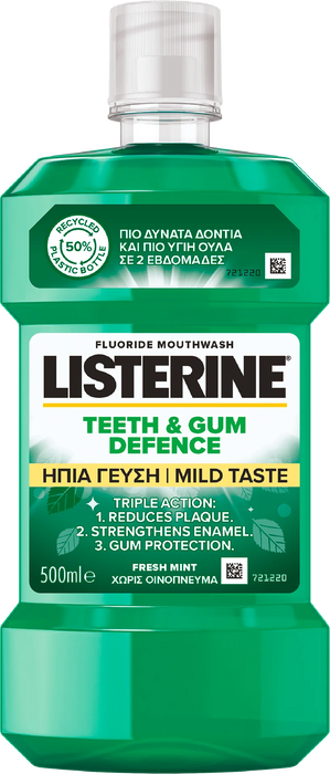 Вода за уста Teeth&Gum Defence, Soft Mint, 500 ml
