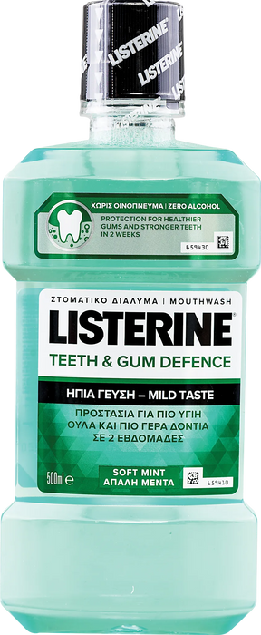 Вода за уста Teeth&Gum Defence, Soft Mint, 500 ml