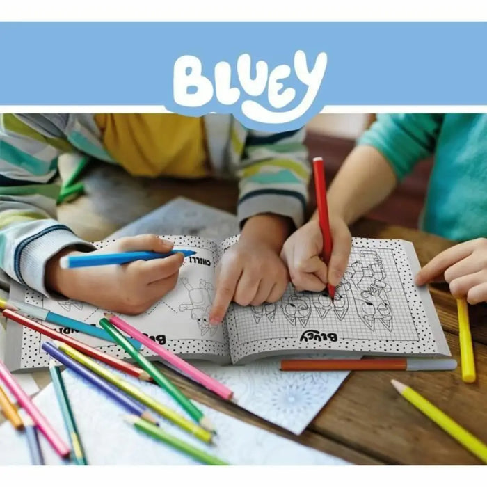 Листи за рисуване Lisciani Giochi Bluey Многоцветен