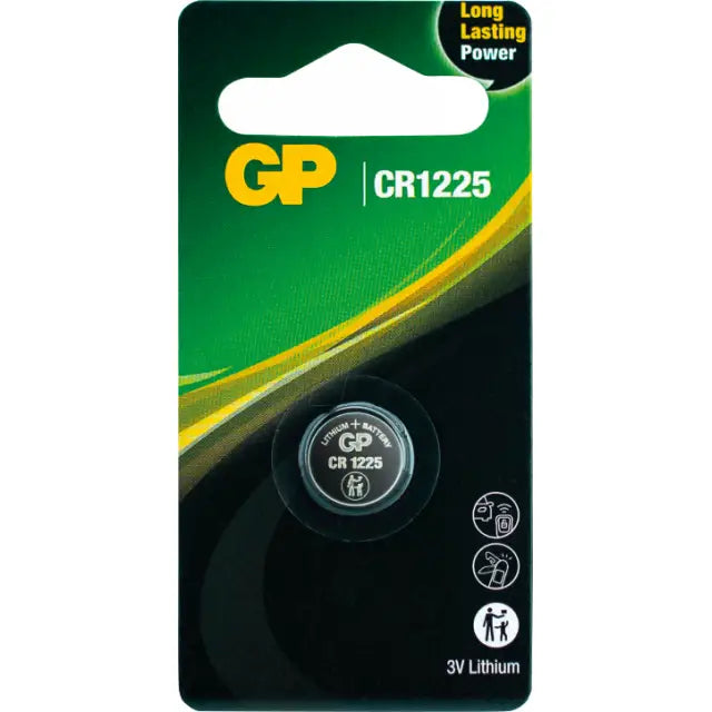 Литиева бутонна батерия GP CR-1225 3V