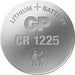 Литиева бутонна батерия GP CR-1225 3V