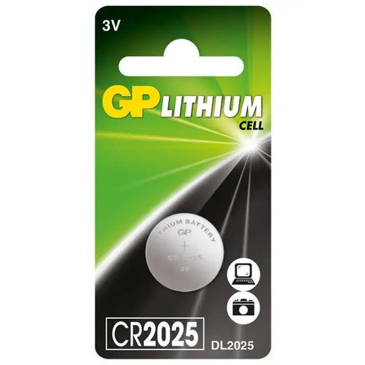 Литиева бутонна батерия GP CR-2025 3 V 1 бр. GP